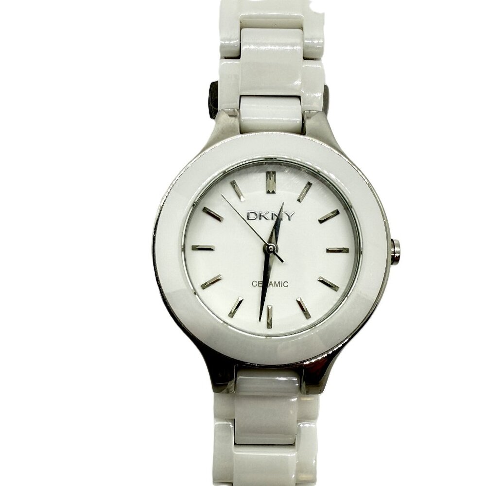 Women's DKNY Ceramic Wrist Watch (NY4886) w/ Tags Included - Picture 1 of 16